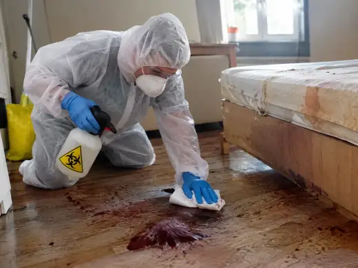 Spezialreinigung nach länger unbemerktem Todesfall