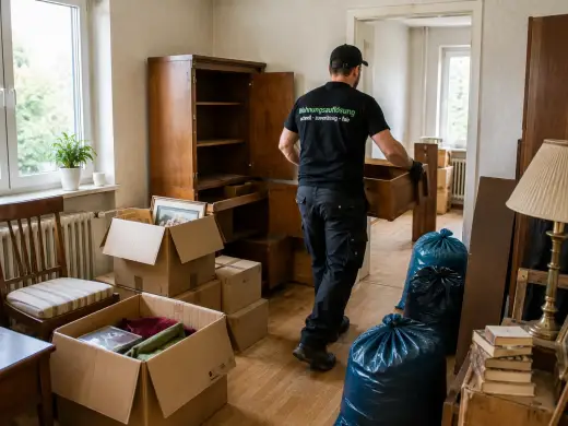 Wohnung in Recklinghausen nach Erbschaft leer räumen