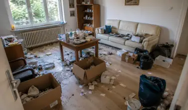 Extremreinigung von Küche Bad Böden und Wänden