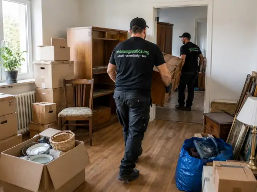 Was kostet das vollständige Auflösen einer Wohnung?